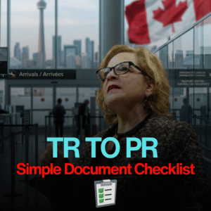 TR to PR, Document Checklist